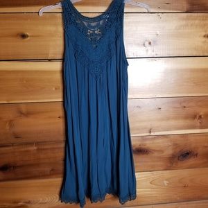 🌸Blue Lace Dress Size Medium🌸